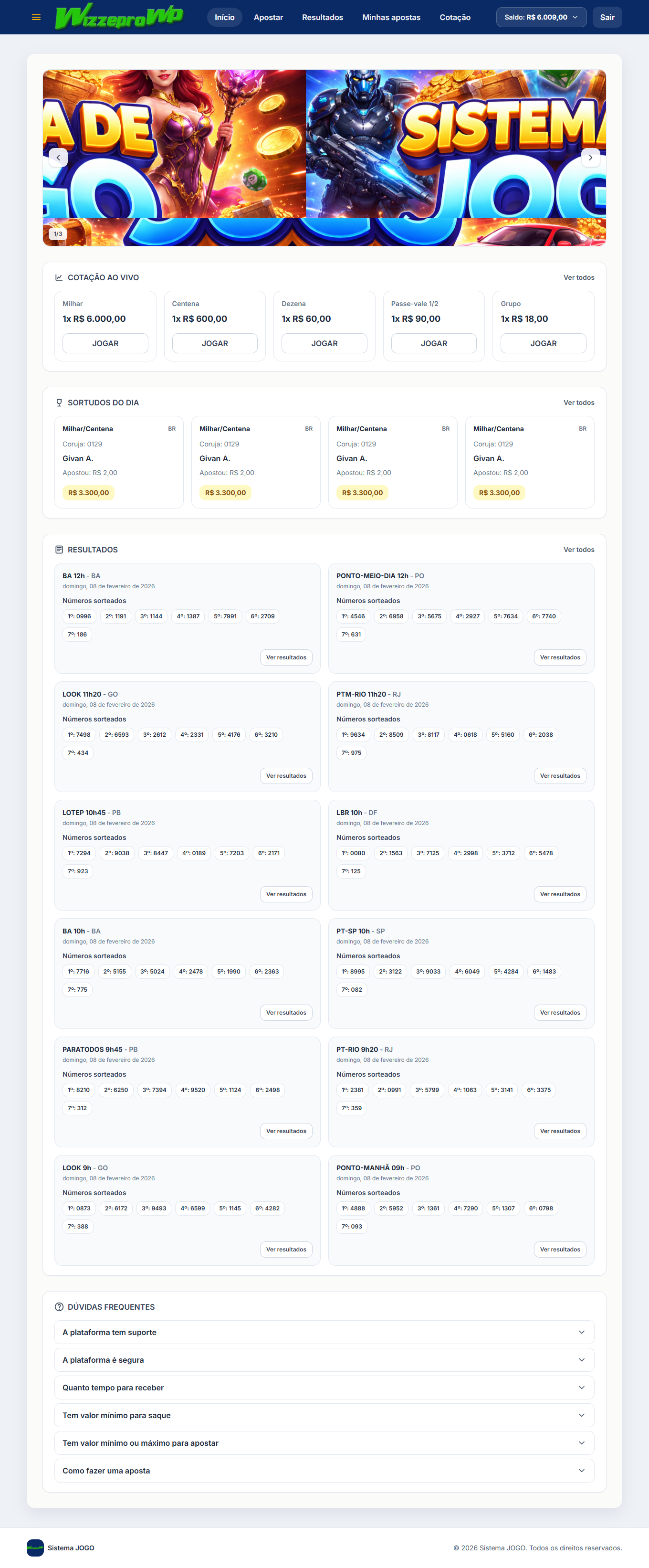 Script Php Jogo do Bicho - Imagem 2