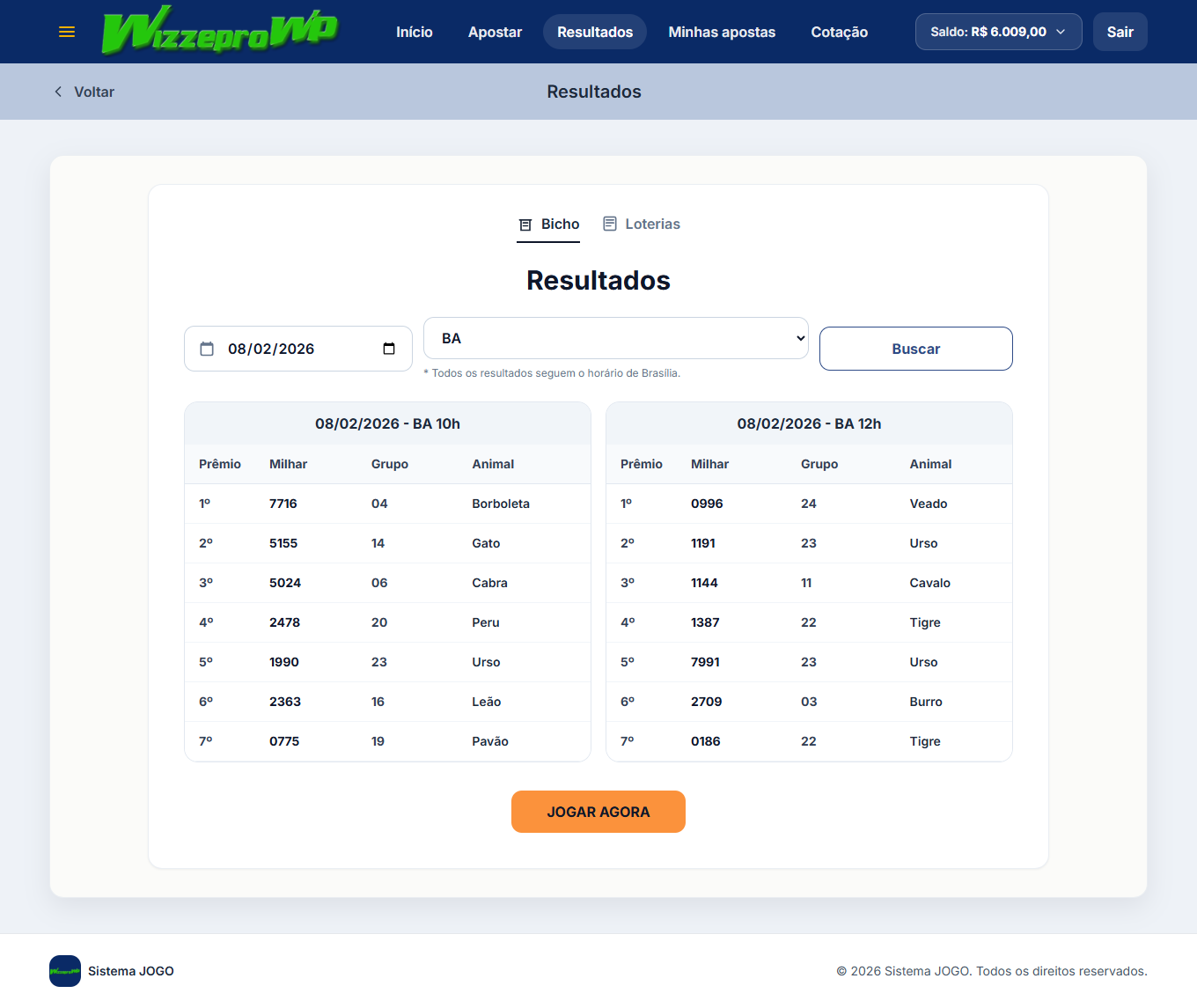 Script Php Jogo do Bicho - Imagem 3