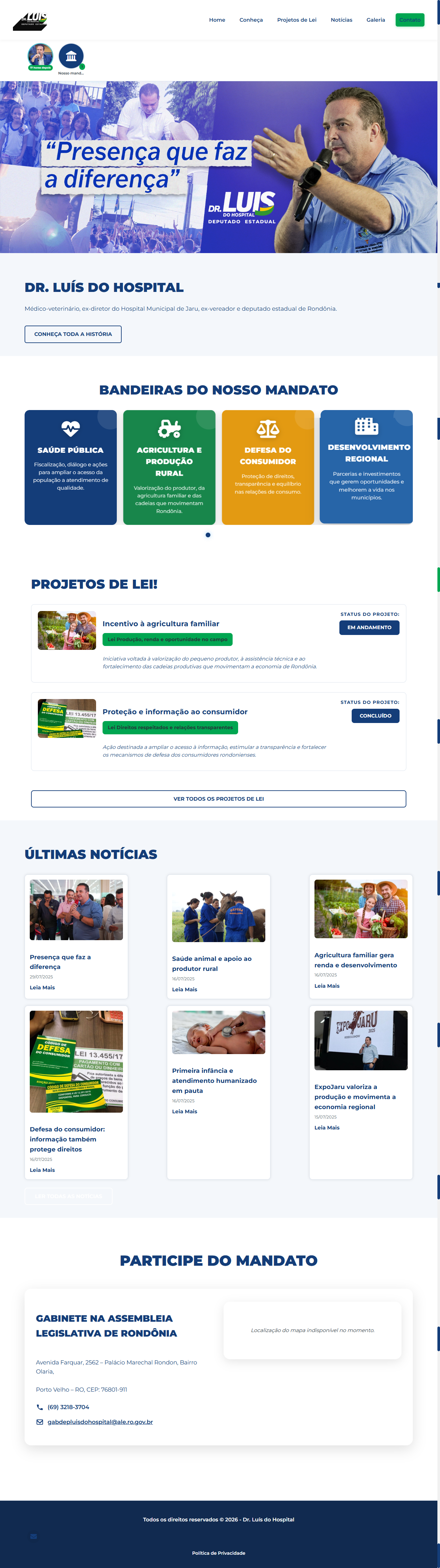 Script de Site de Politico (Site para politico) - Imagem 4