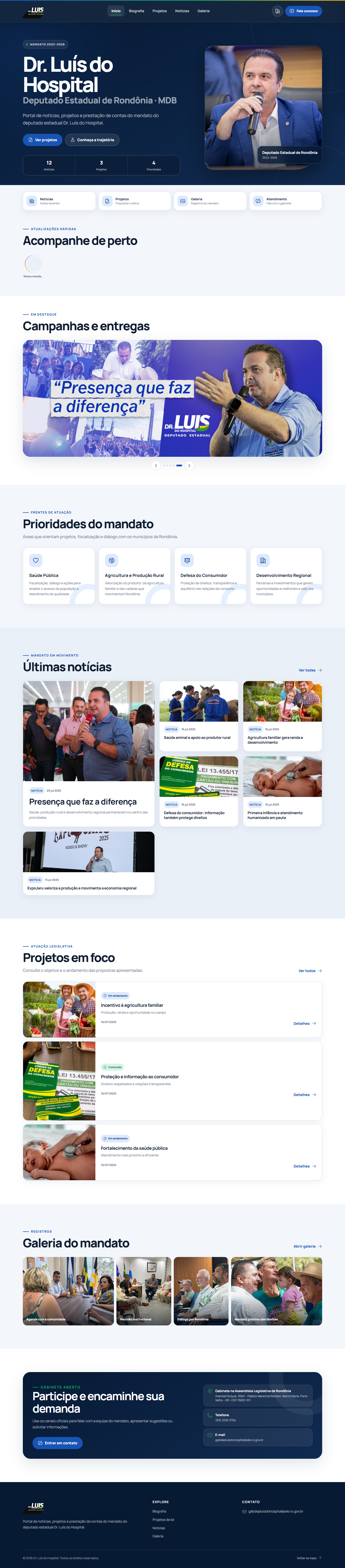 Script de Site para Político - Imagem 3